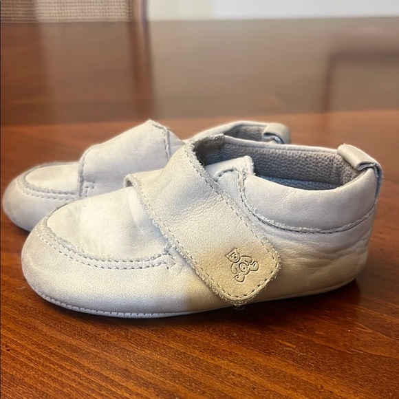 GAP Kids Cream Leather Shoes Infant 3 Unisex Boys Girls - Picture 6 of 7